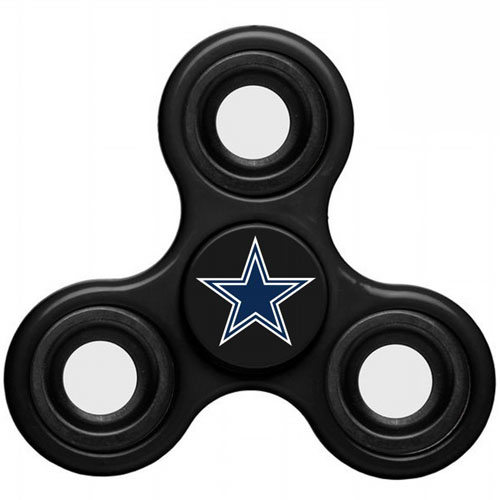NFL Dallas Cowboys 3 Way Fidget Spinner C1 - Click Image to Close